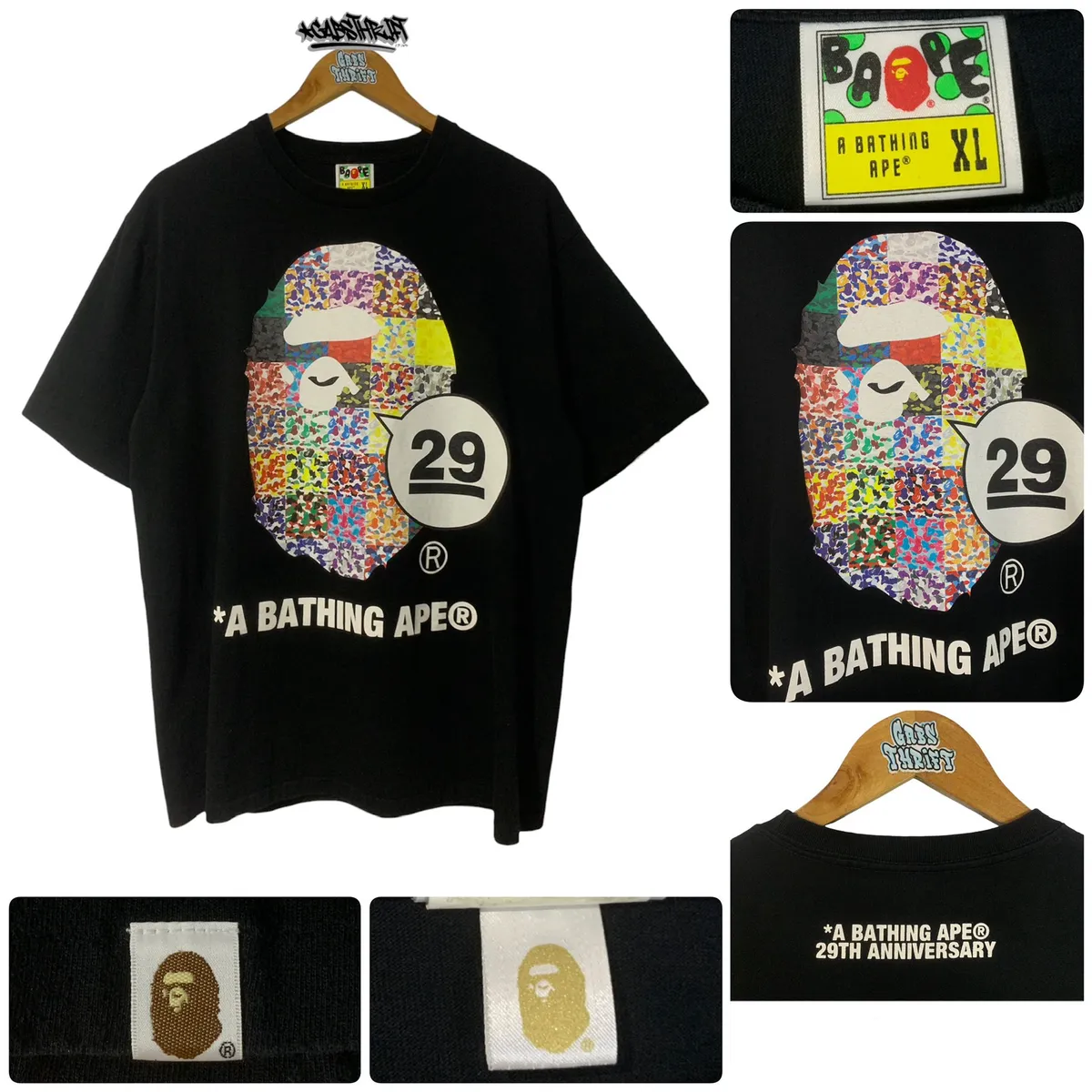Bape 29th anniversary Tee All store camo