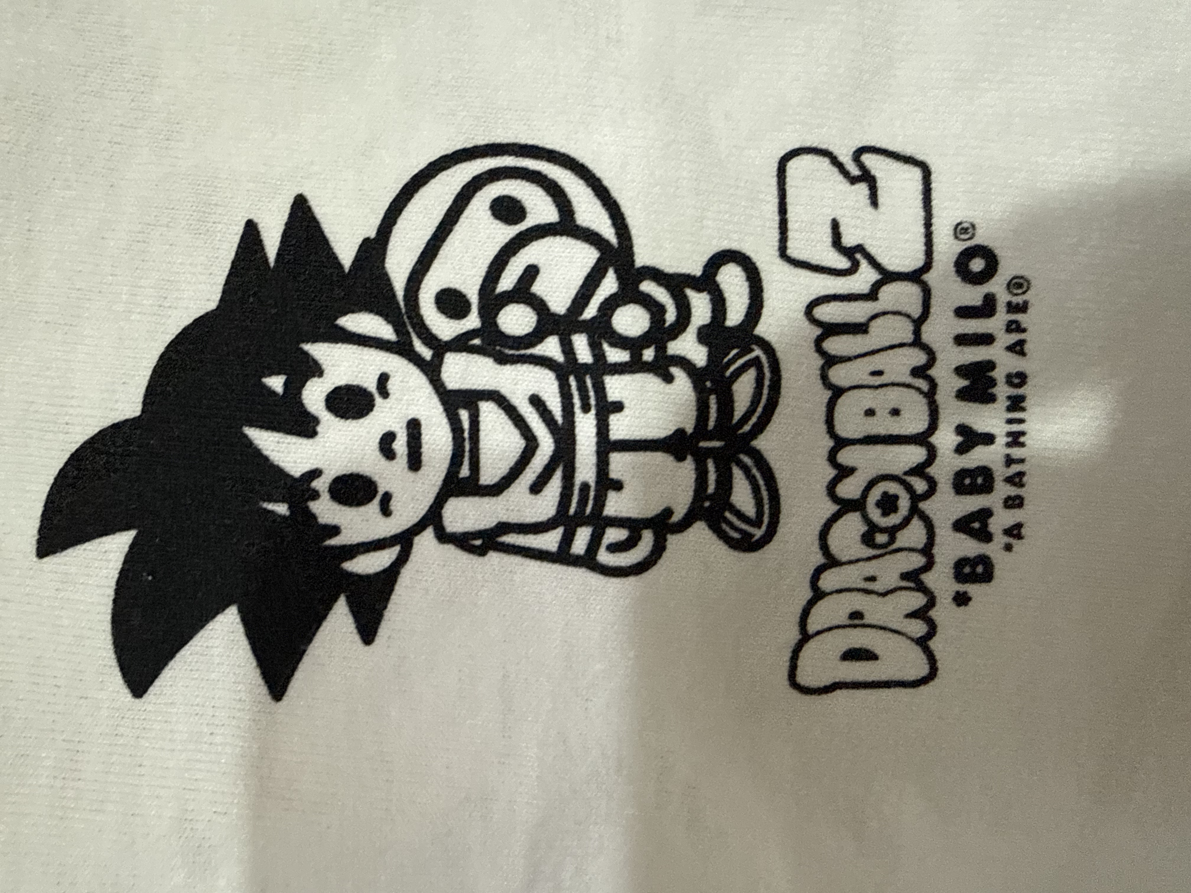 🇯🇵 Bape X DragonballZ X Baby Milo Big Ape Head Collaboration 4