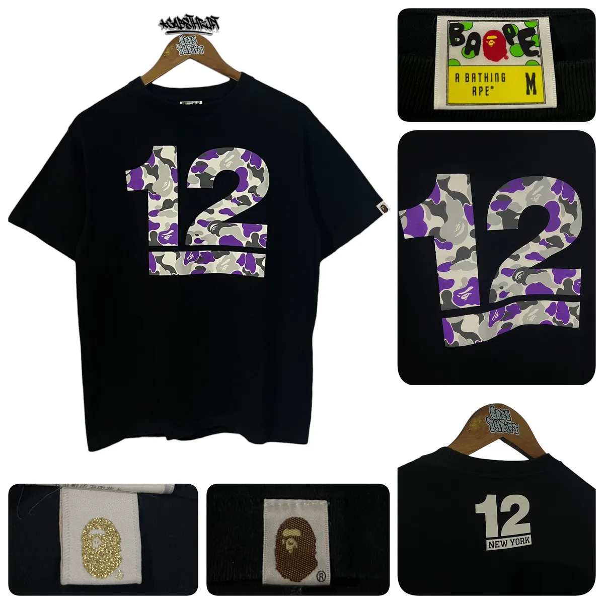 Bape NYC store 12th Anniversary Tee